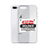 Stop the Violence iPhone Case