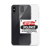 Stop the Violence iPhone Case